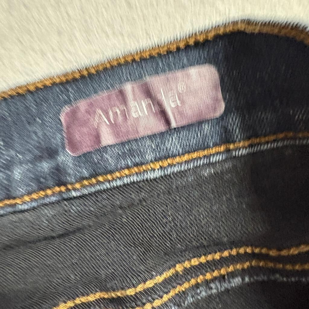 Gloria Vanderbilt Amanda Jeans Womens 14 Blue Denim High Rise Straight Leg
