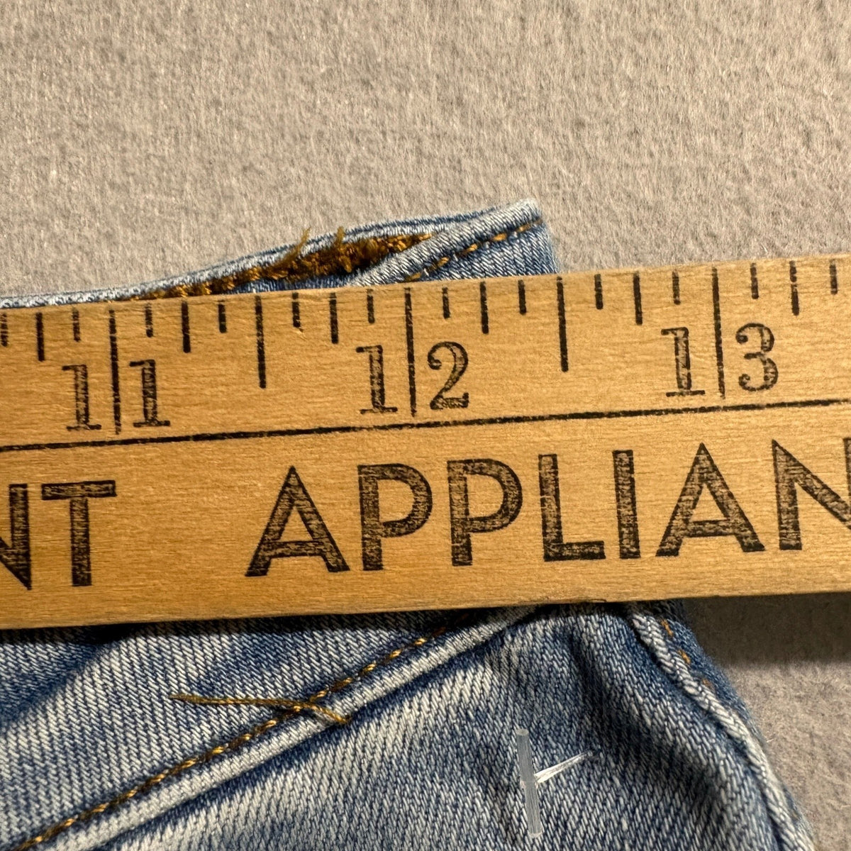 Grace and Lace Skinny Jeans Womens Size 4 Light Wash Stretch Raw Hem Denim