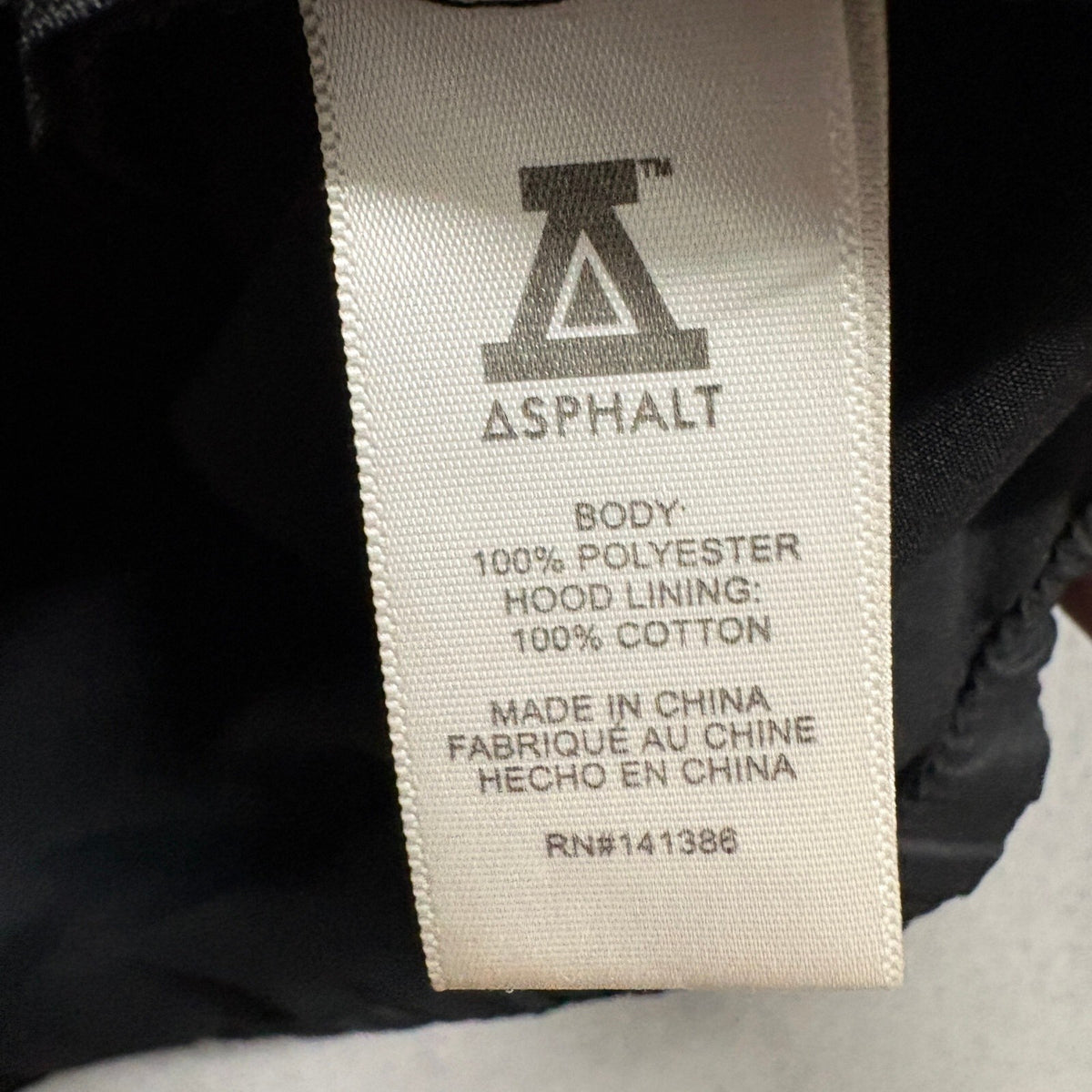 Asphalt Yacht Club AYC Windbreaker Jacket Mens Medium Tiger Camo 1/2 Zip