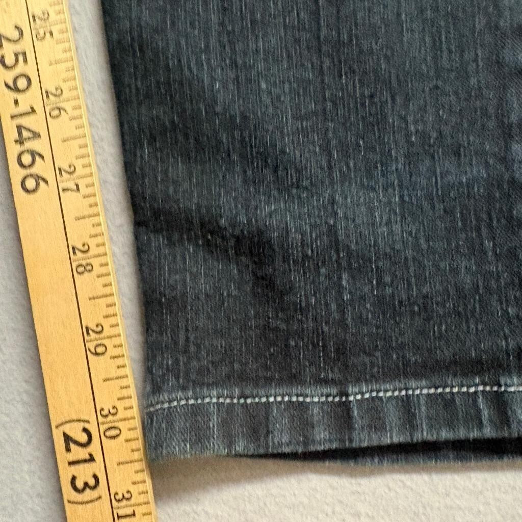 Out Jeans Womens Size 8 Dark Wash Rhinestone Back Pockets Stretch Skinny Denim