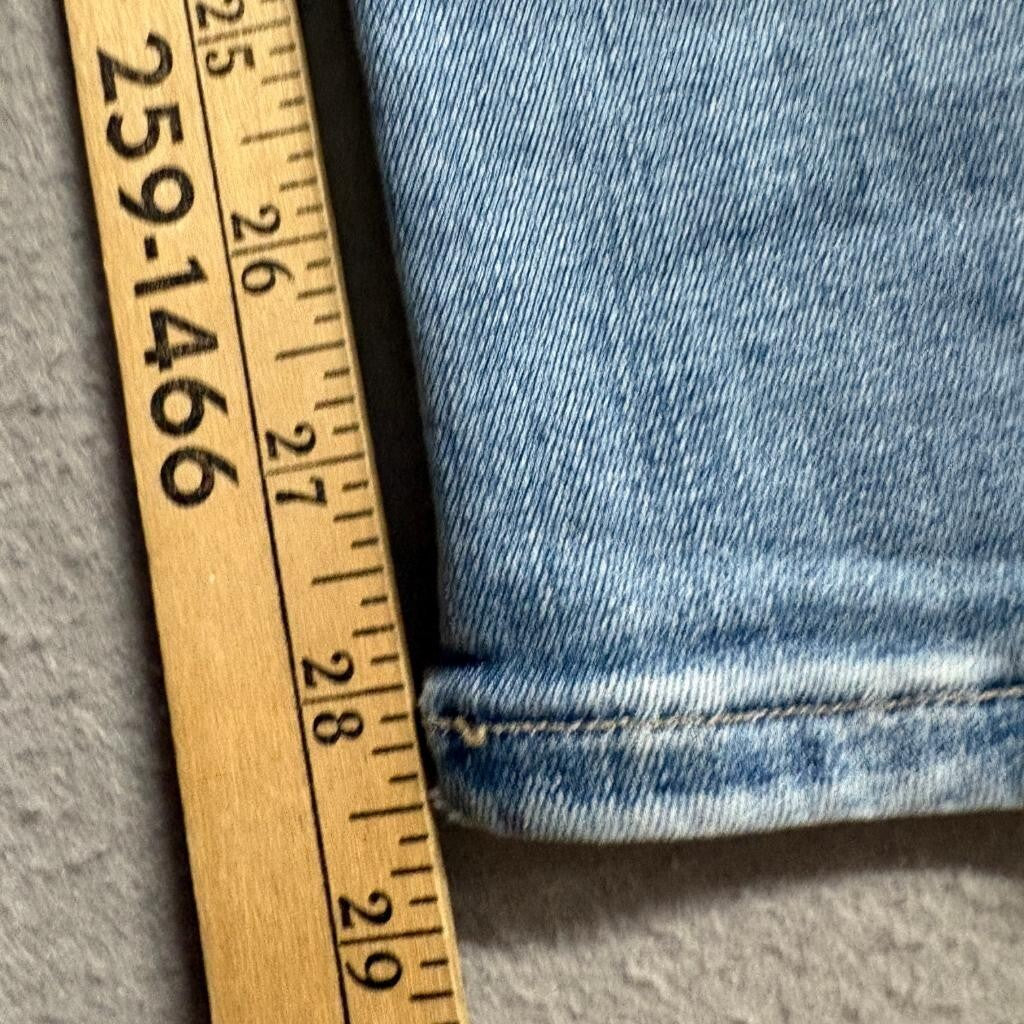 Frame Le High Skinny Jeans Womens 25 Blue Denim Stretch High Rise Slim Fit