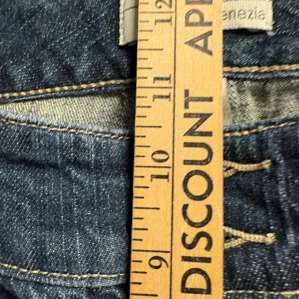 Venezia Denim Bermuda Shorts Womens Plus Size 18 Blue Stretch Cotton Jean Shorts