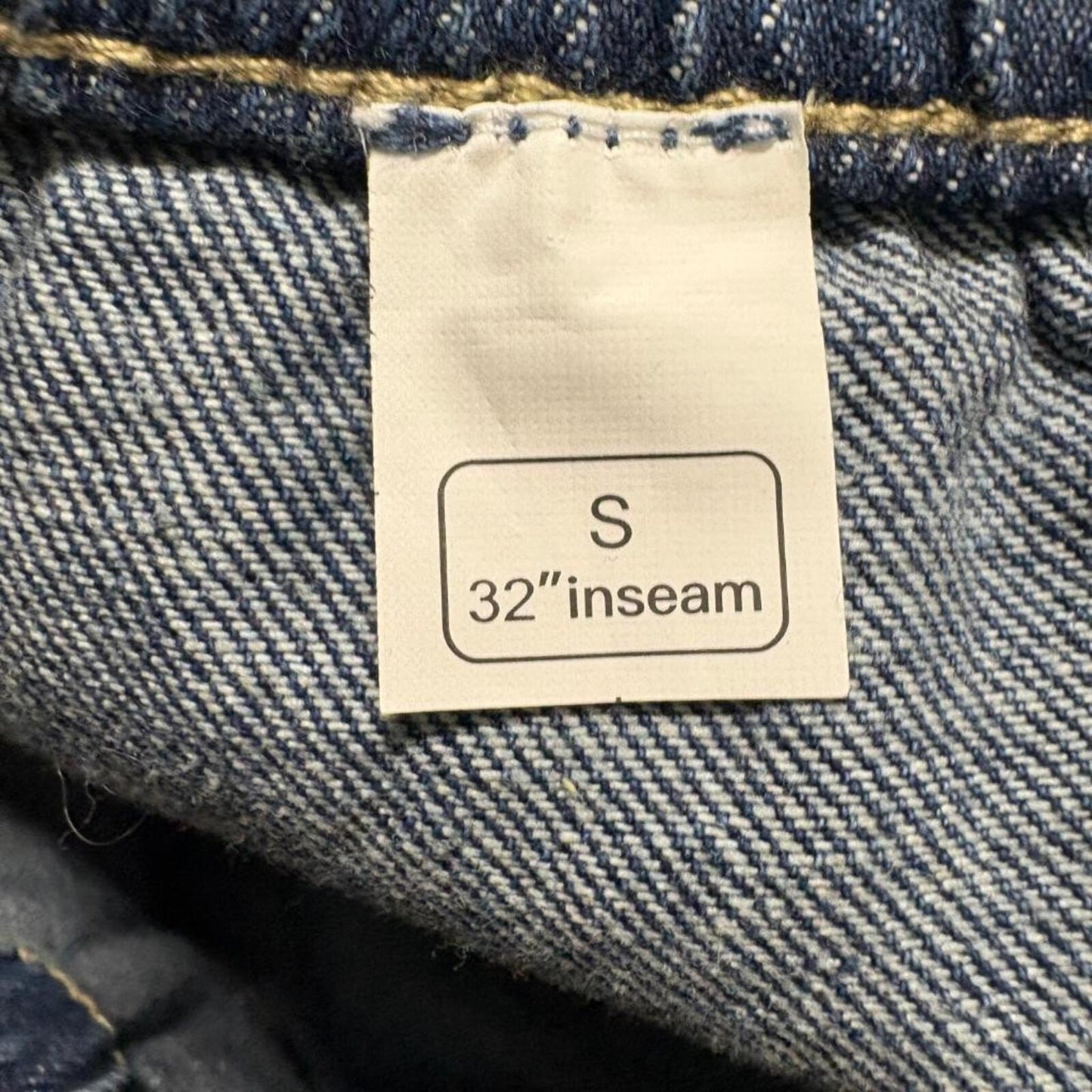 Tapata Cargo Jeans Womens Small 32 Inseam Blue Denim Elastic Waist Utility Pants
