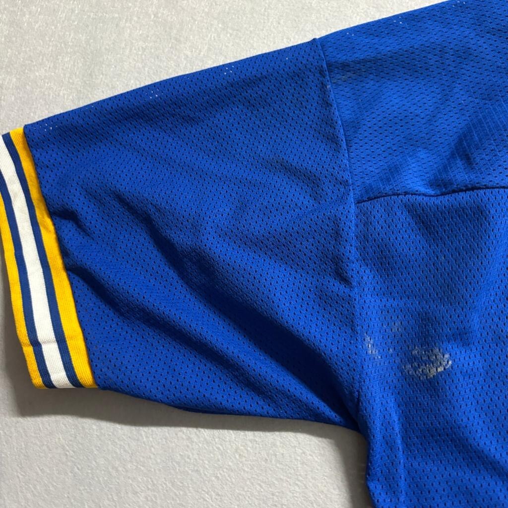 Vintage Los Angeles Rams Competitor Mesh Jersey Mens XL Blue Yellow 36 USA Made