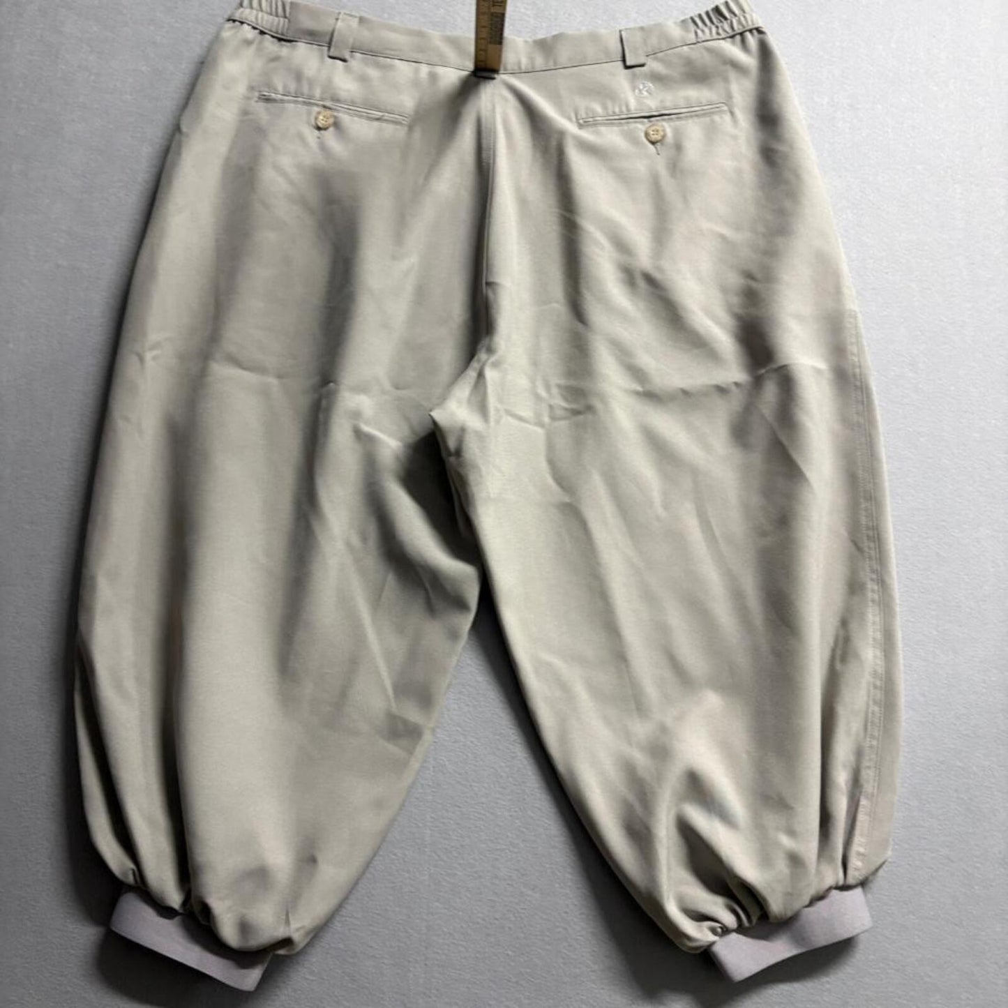 St Andrews Traditional Golfwear Knickers Mens 44 Beige Polyester Golf Pants