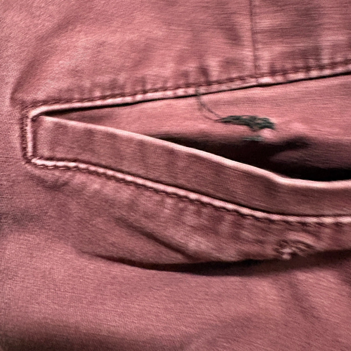 H&M LOGG Chino Pants Mens 32 Maroon Burgundy Stretch Cotton Casual Trousers