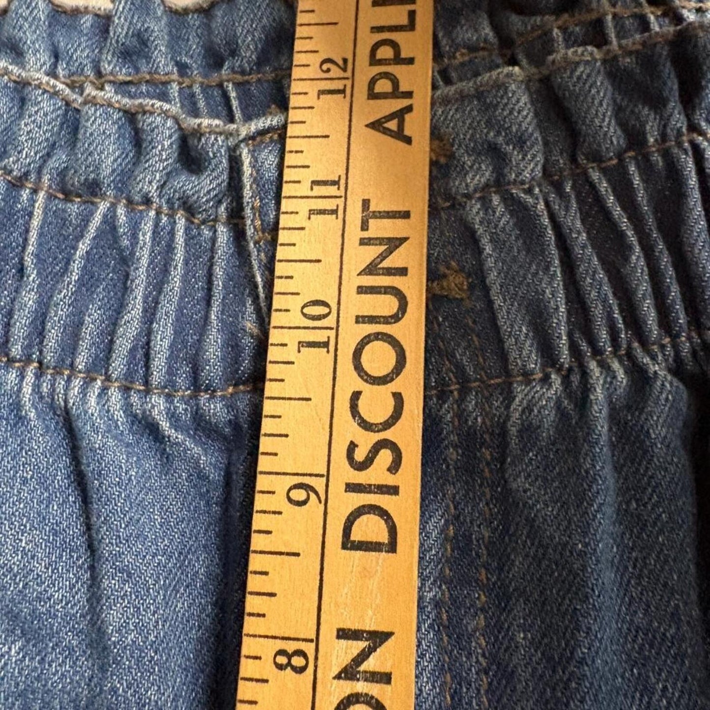 Universal Thread Paperbag Jeans Womens Size 10 Blue Denim High Rise Mom Tapered
