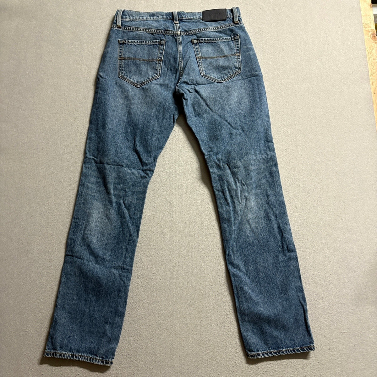 Lucky Brand 121 Slim Straight Jeans Mens 29 x 32 Blue Denim Tencel Cotton Blend