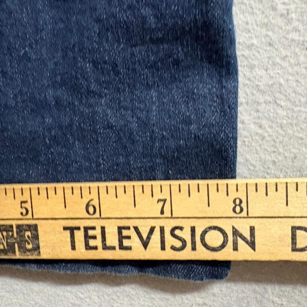 Beverly Hills Polo Club Jeans Mens 42x32 Blue Stretch Denim Straight Leg