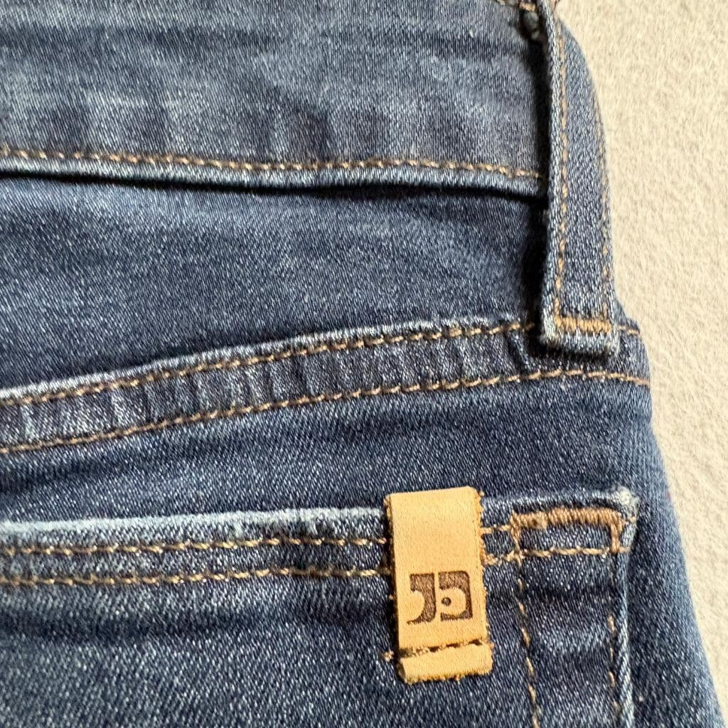 Joe's Jeans Womens 23 Skinny Crop Blue Denim Stretch Mid Rise Jeans
