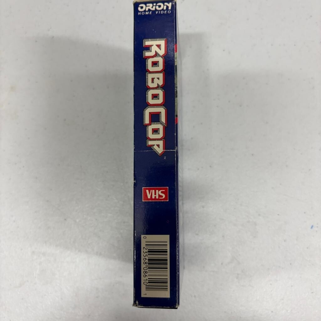 RoboCop VHS 1987 Orion Home Video Sci-Fi Action Movie Peter Weller