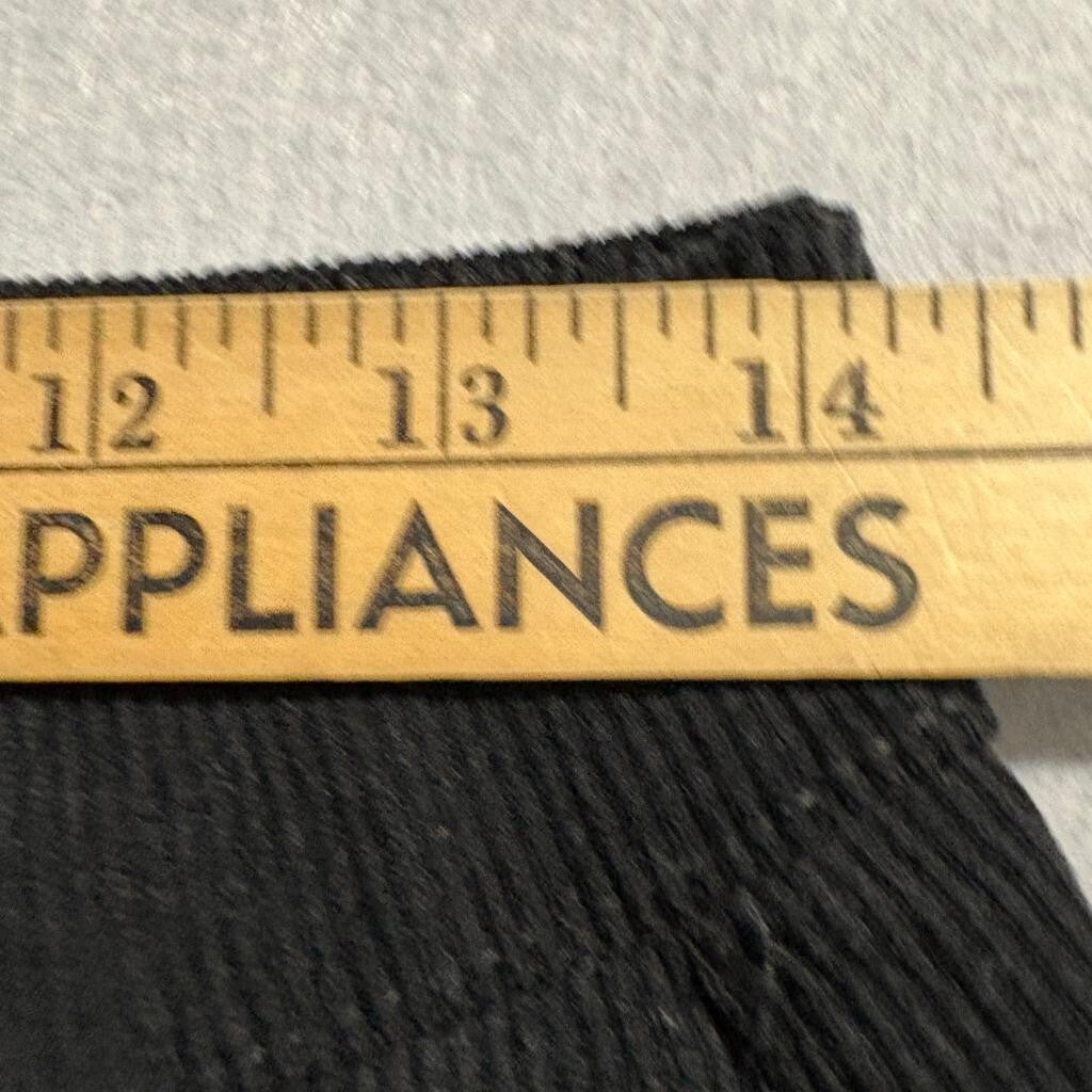 Shein Corduroy Pants Womens Medium Black Bootcut Flare High Rise Stretch Casual