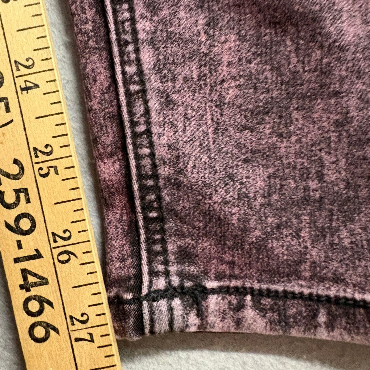 Celebrity Pink High Rise Ankle Skinny Jeans Womens Size 5/27 Acid Wash Purple