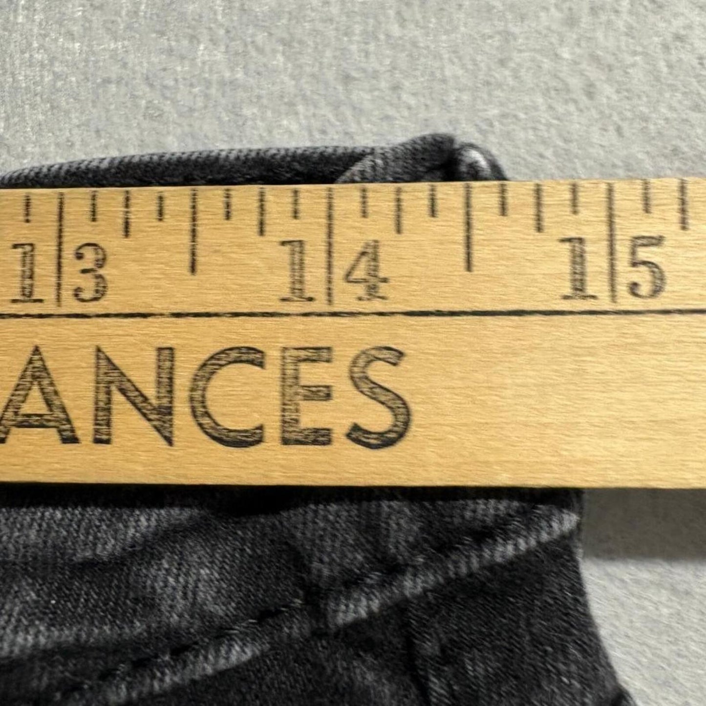 Levis 514 Straight Fit Jeans Mens 30x30 Faded Black Denim Waterless