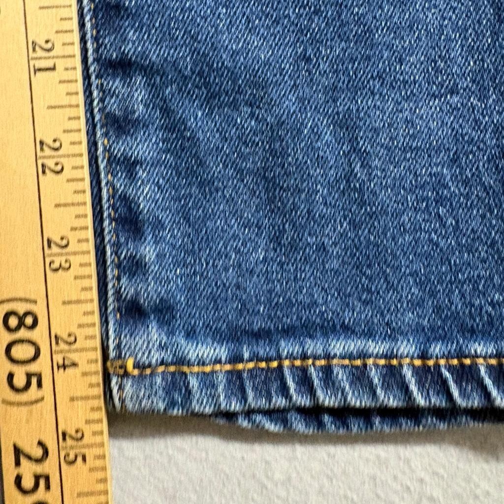 Wild Fable Paperbag Waist Jeans Womens Size 6 Blue Denim High Rise Tapered Leg