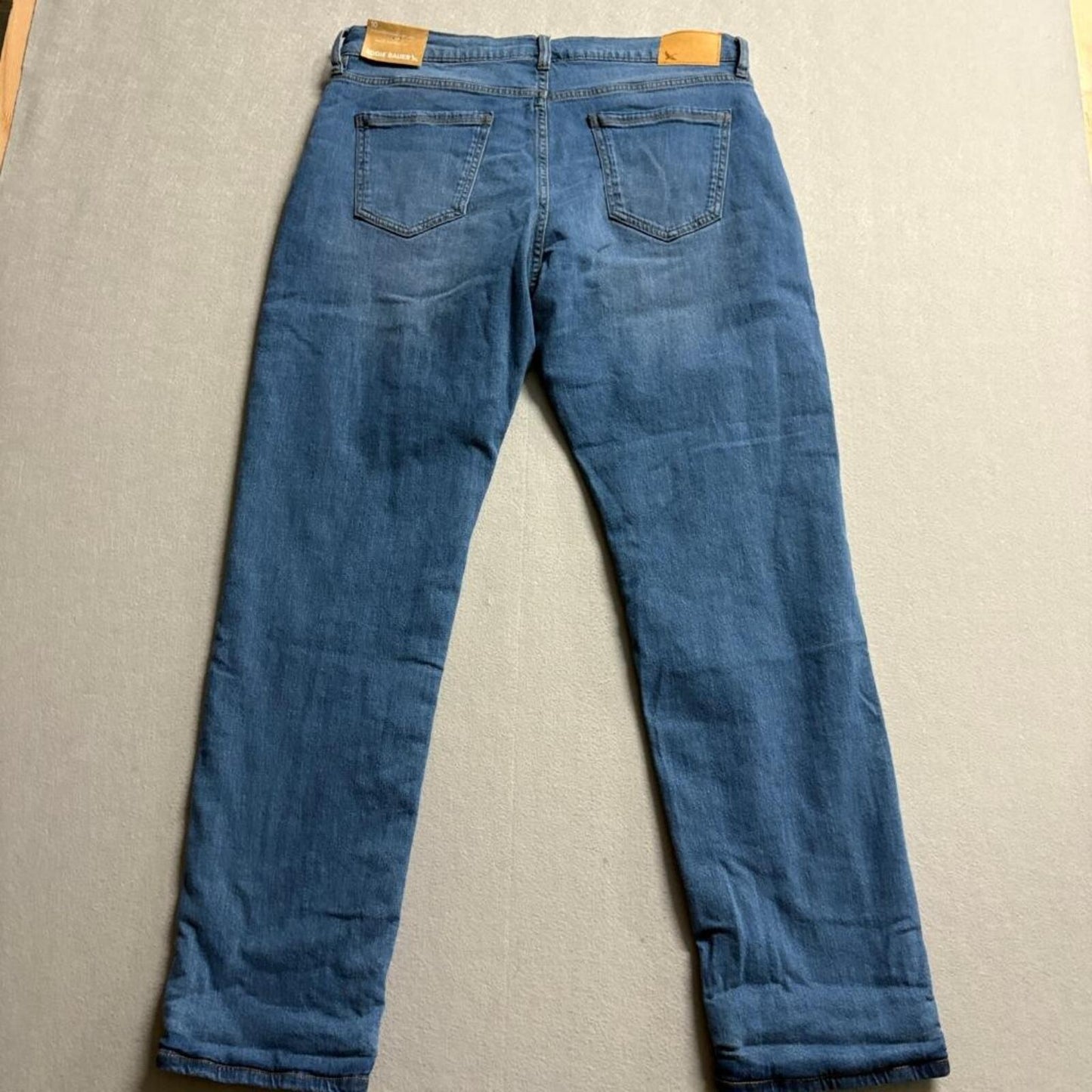 Eddie Bauer Flannel Lined Jeans Womens 10 Blue Boyfriend Midrise Slim NWT