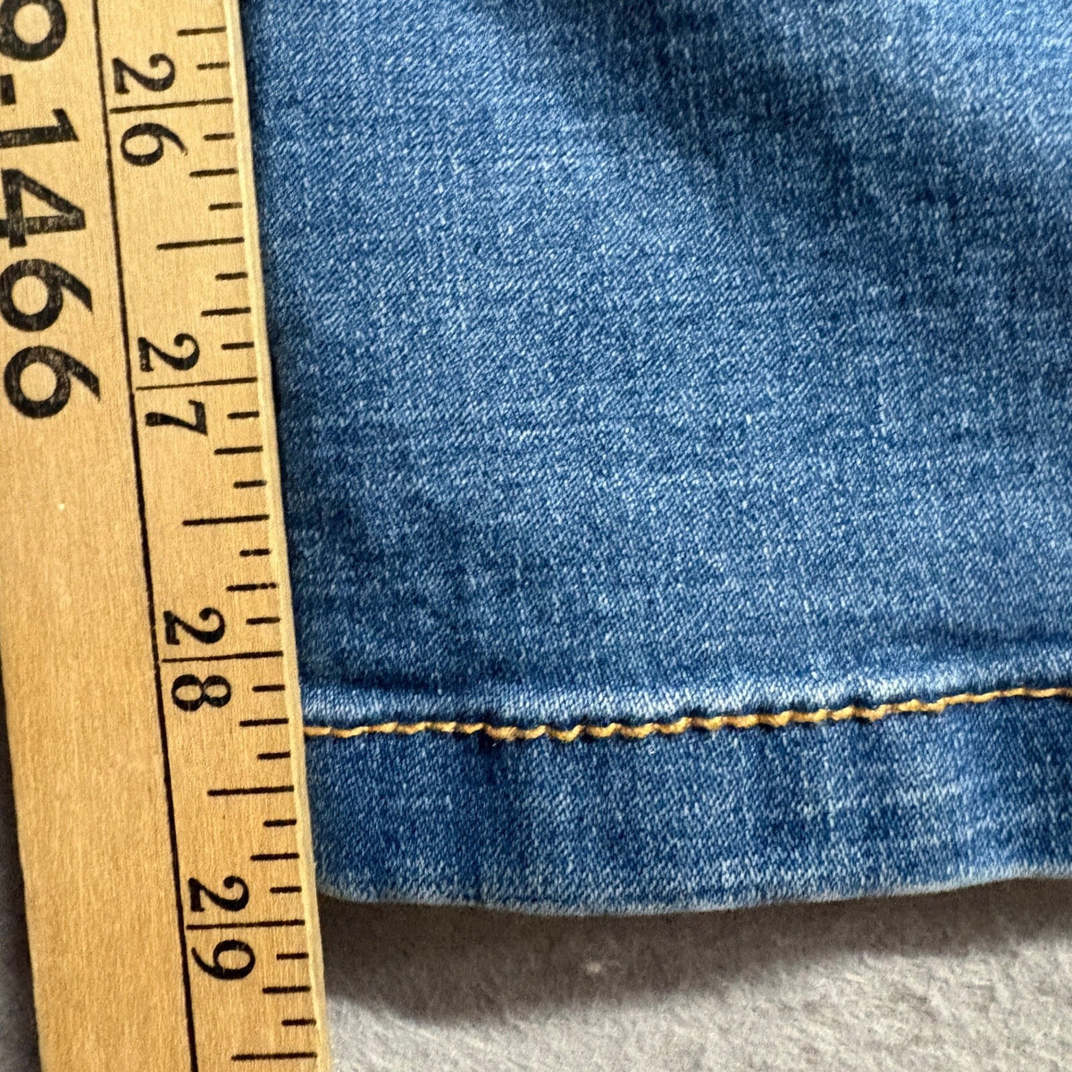 Love Trends Cargo Jeans Womens Size 3 Blue Denim Wide Leg High Rise Y2K Style