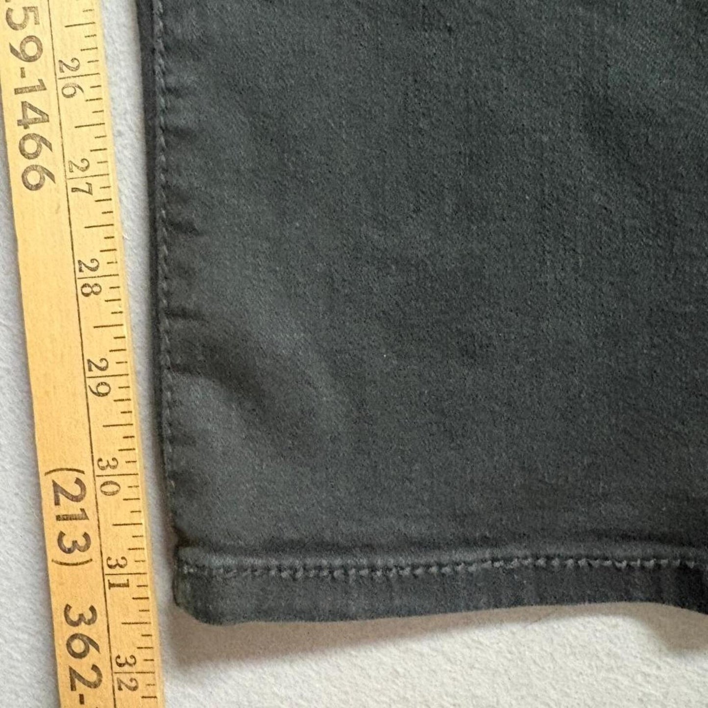 INC International Concepts Bootcut Jeans Womens 24W Black Denim Slim Tech Fit