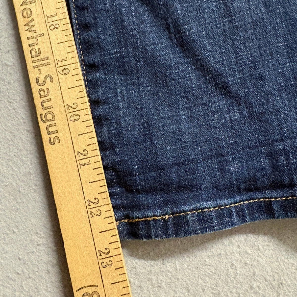 Levis 515 Bootcut Jeans Womens 28 Blue Denim Medium Wash Mid Rise Crop Stretch
