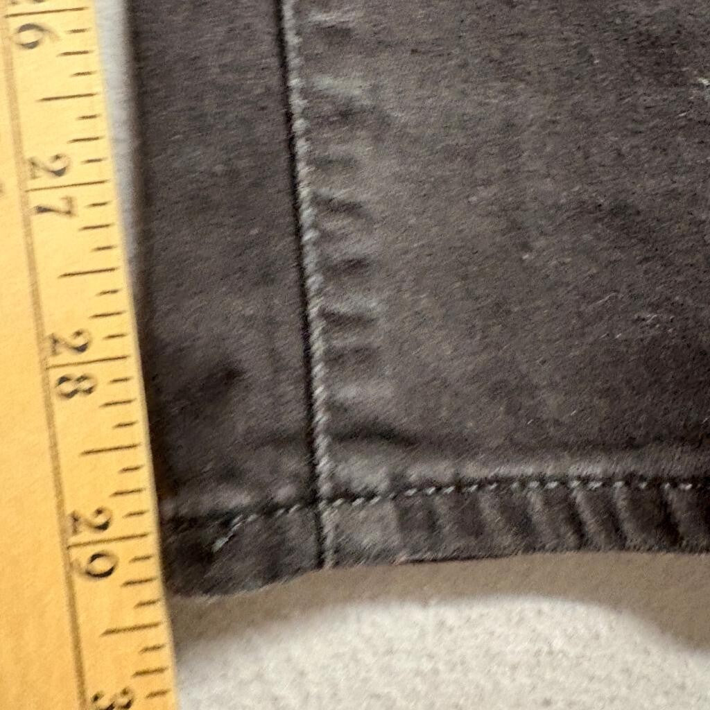 Levis 710 Super Skinny Jeans Womens 29x30 Black Denim Mid Rise Stretch