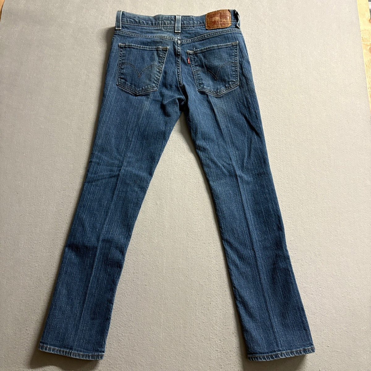 Levi's 510 Super Skinny Blue Denim Jeans Mens W34 L30 Medium Wash Stretch