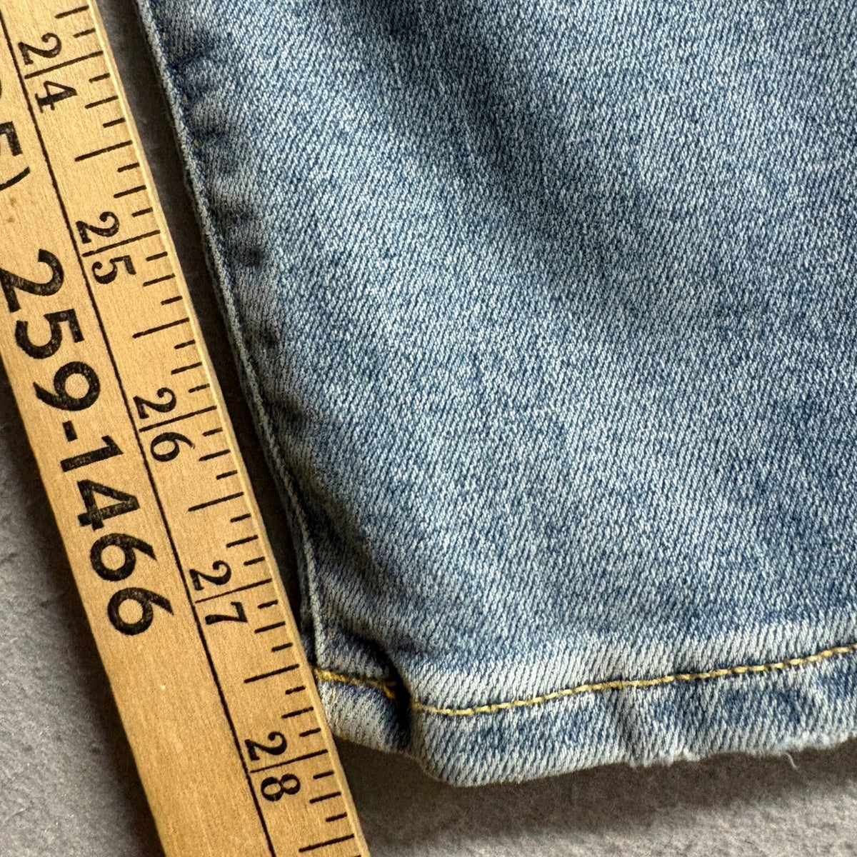 J.Crew Toothpick Skinny Jeans Womens Size 31 Re-Imagined Blue Denim Stretch