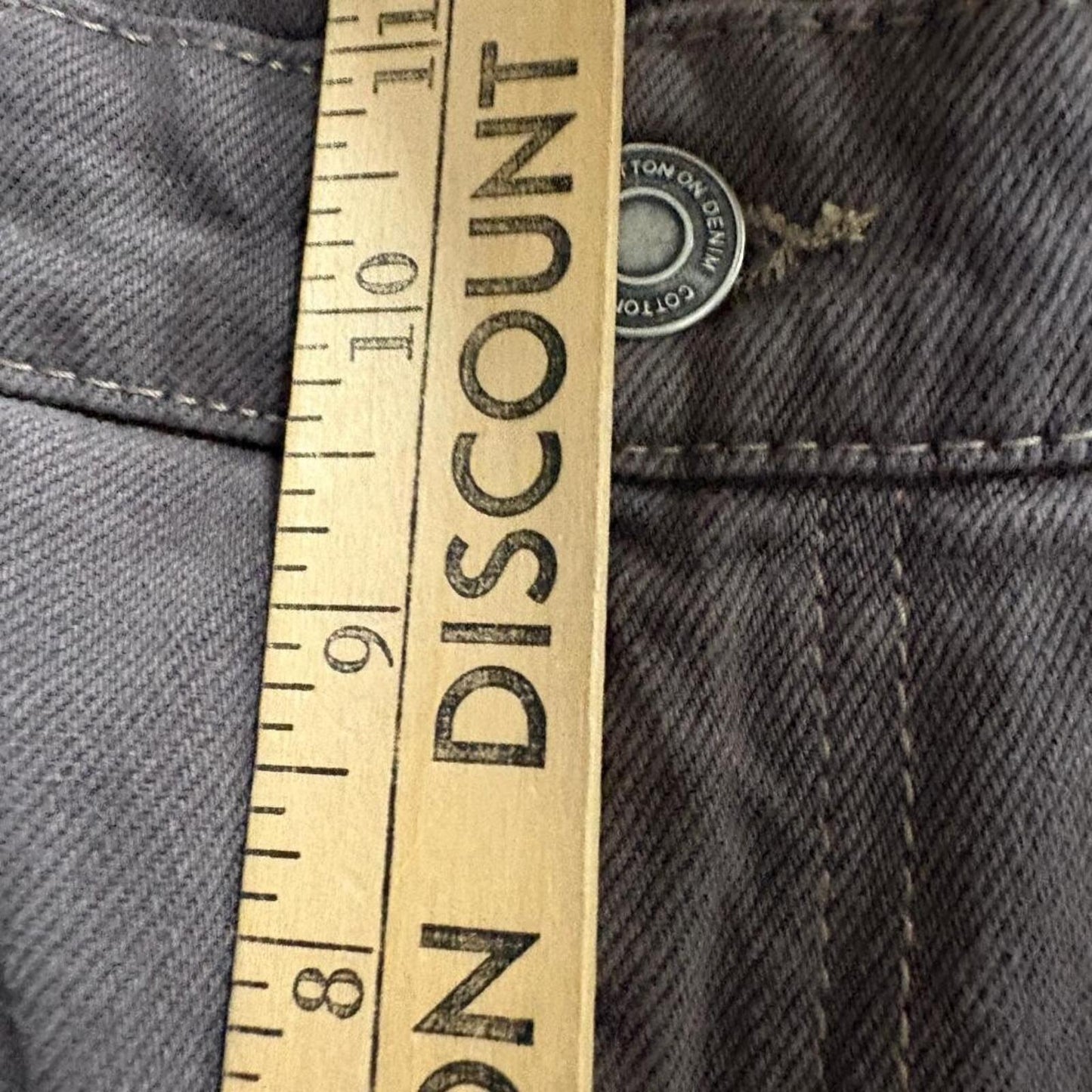 Cotton On Cargo Wide Leg Jeans Womens US 4 Brown High Rise Utility Denim Pants