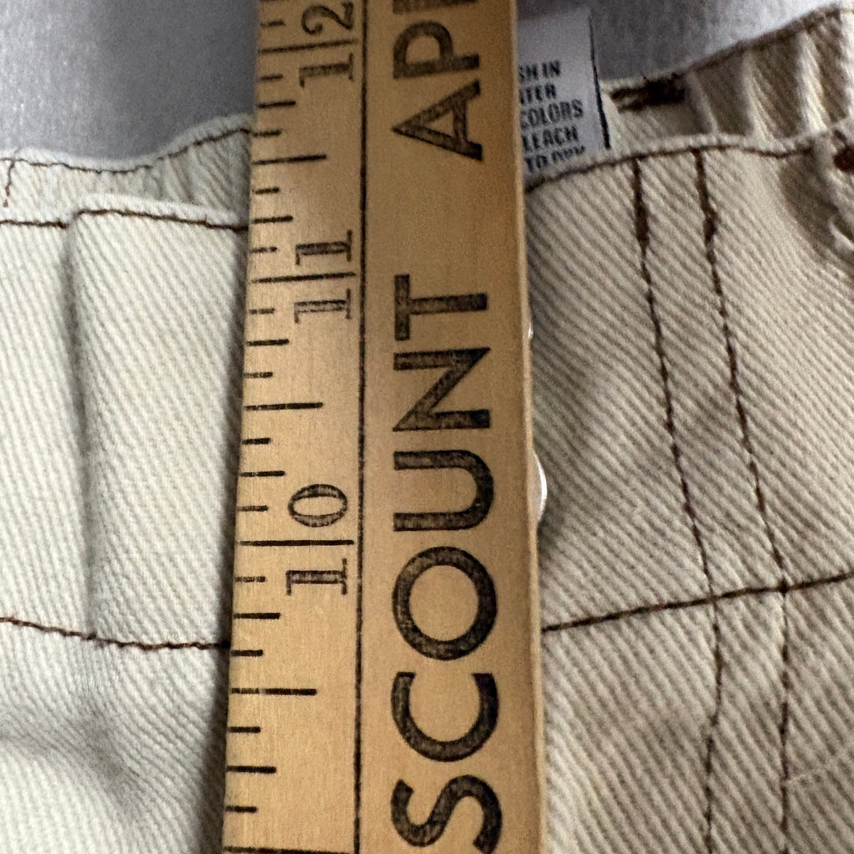 RSQ Cargo Pants Womens Small Khaki Beige Cotton Wide Leg Utility High Rise