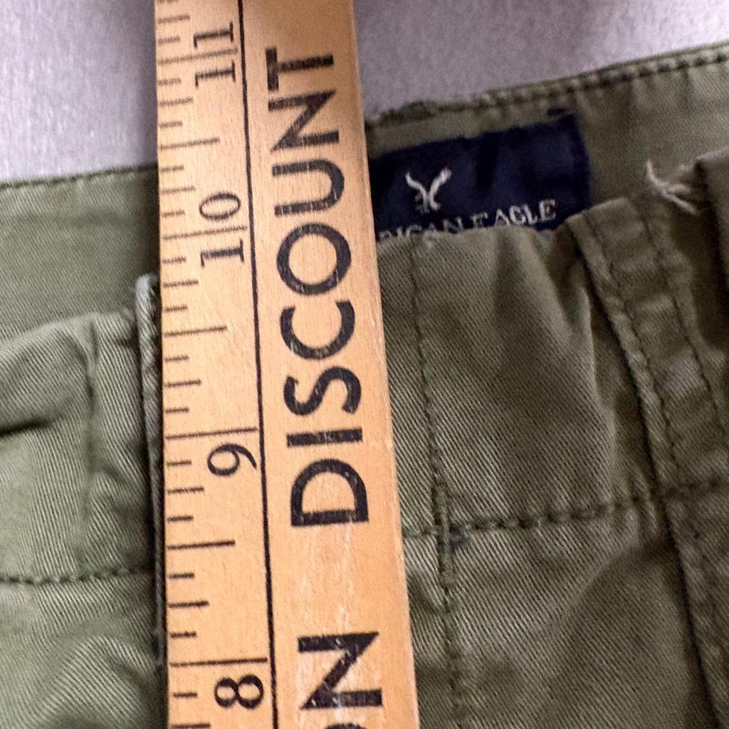 American Eagle Outfitters Womens Pants Size 6 Green Cotton Stretch Jogger