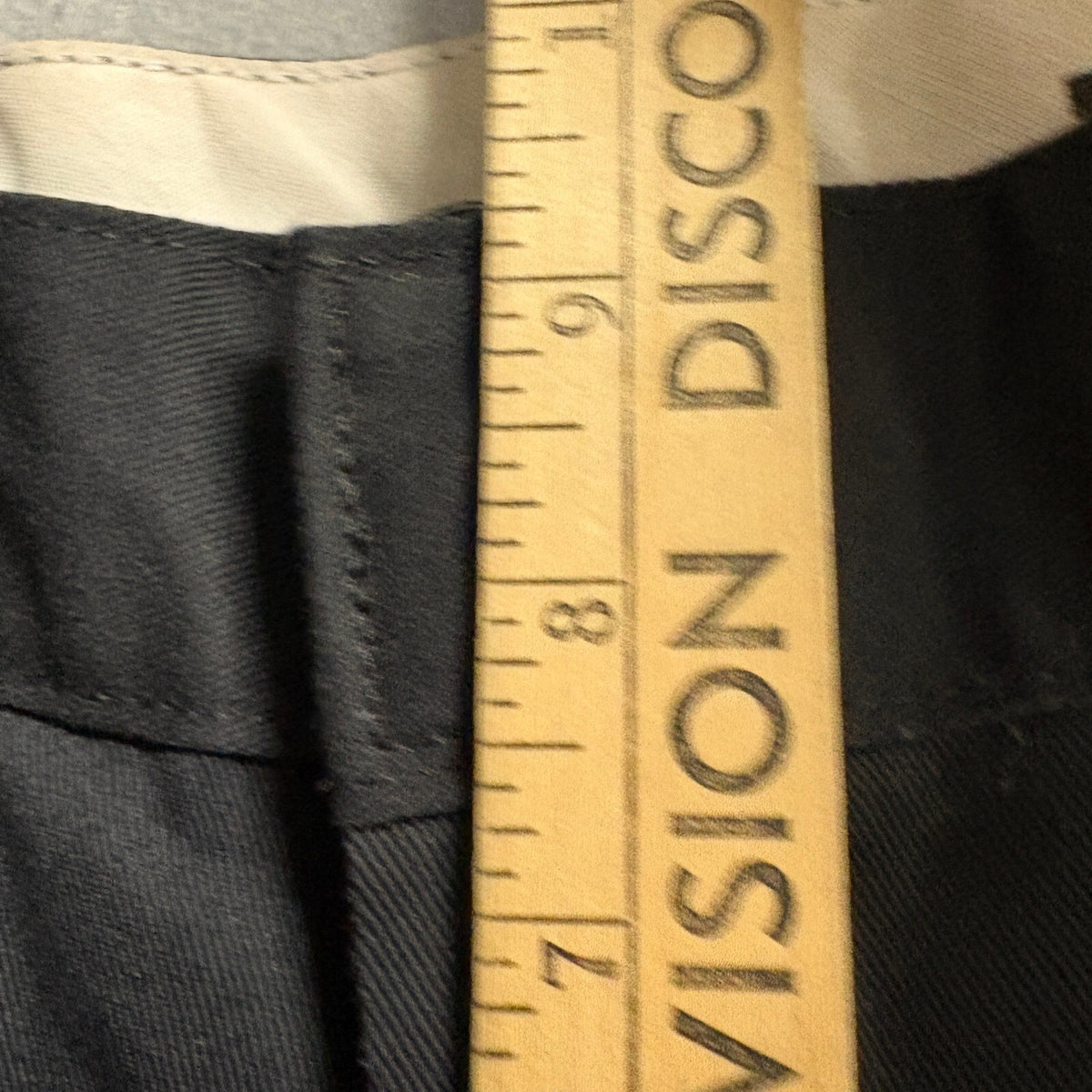 Dickies 774 Original Fit Work Pants Mens 32 Black Polyester Blend Flat Front