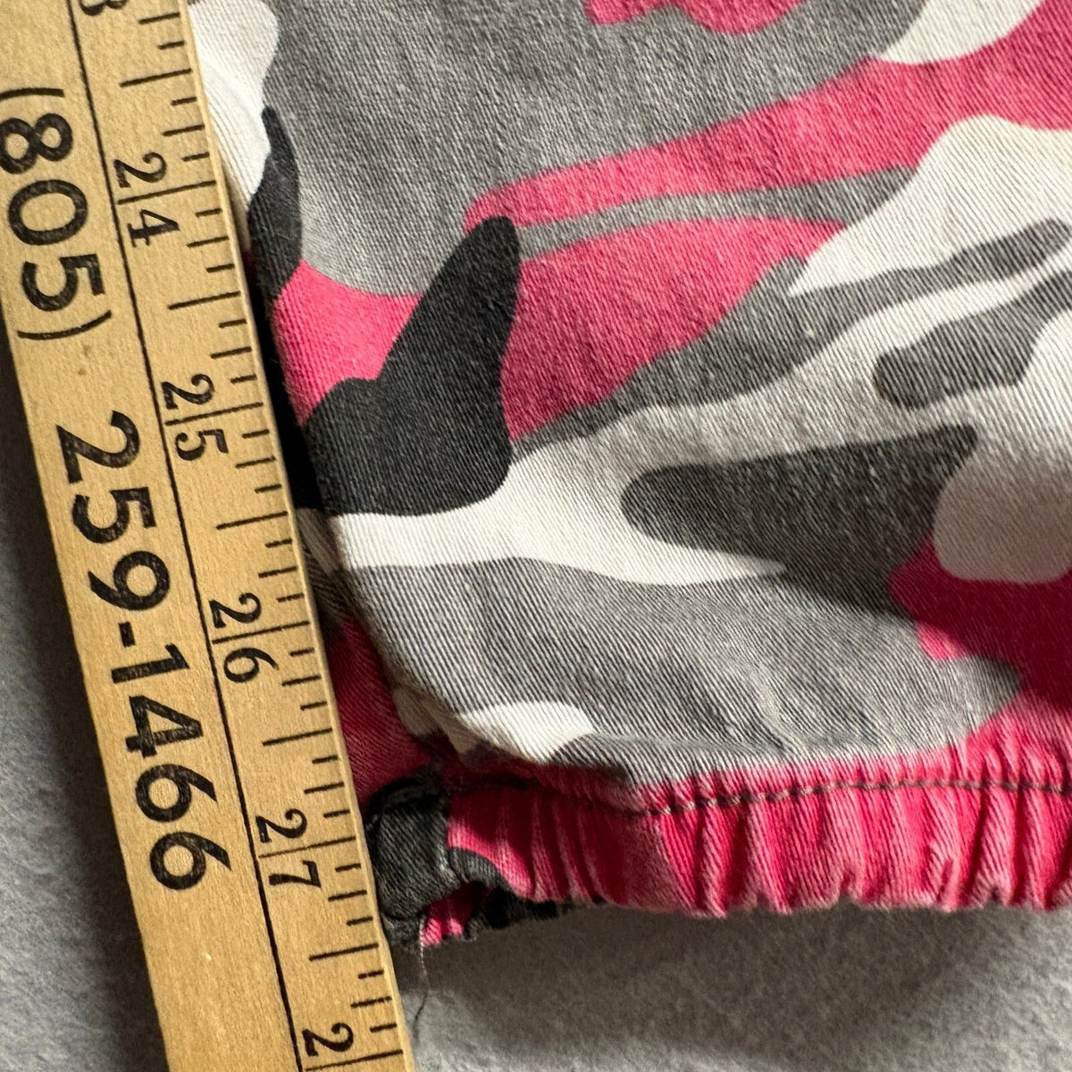 American Bazi Pink Camo Cargo Pants Womens Large High Rise Jogger Utility