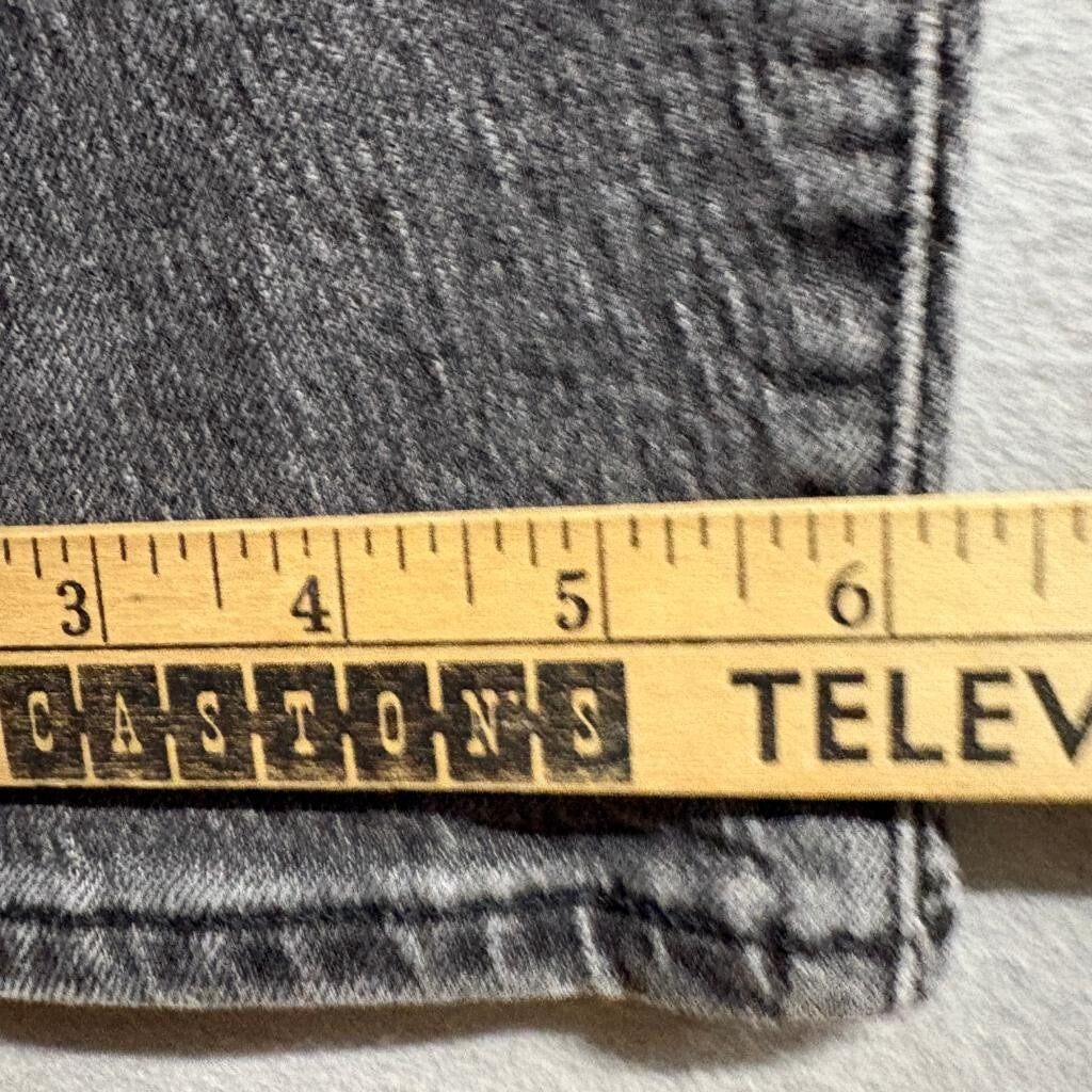 Madewell The Perfect Vintage Jean Womens 28 Gray Charcoal Denim High Rise Slim