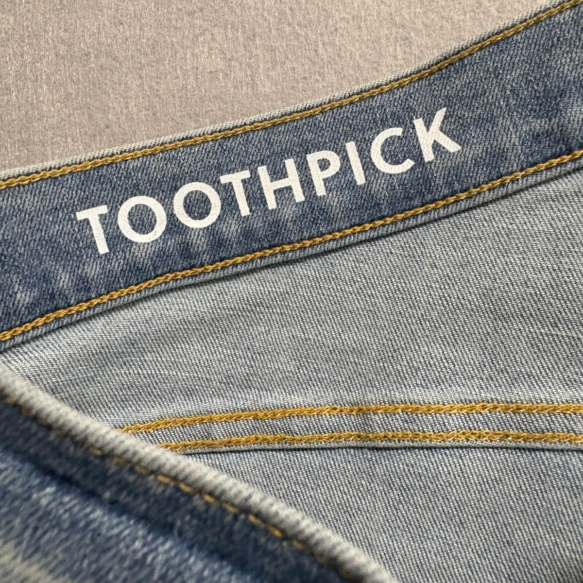 J.Crew Toothpick Skinny Jeans Womens Size 31 Re-Imagined Blue Denim Stretch