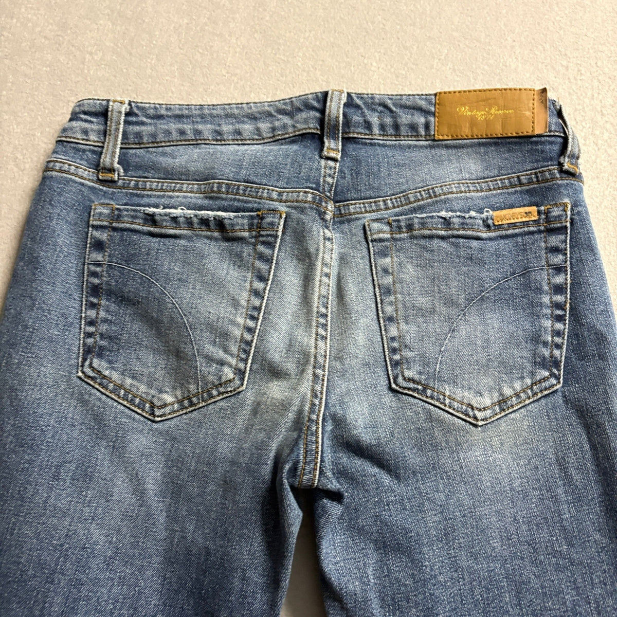Joe's Jeans Vintage Reserve 1971 Womens Size 27 Blue Denim Slim Straight Jeans
