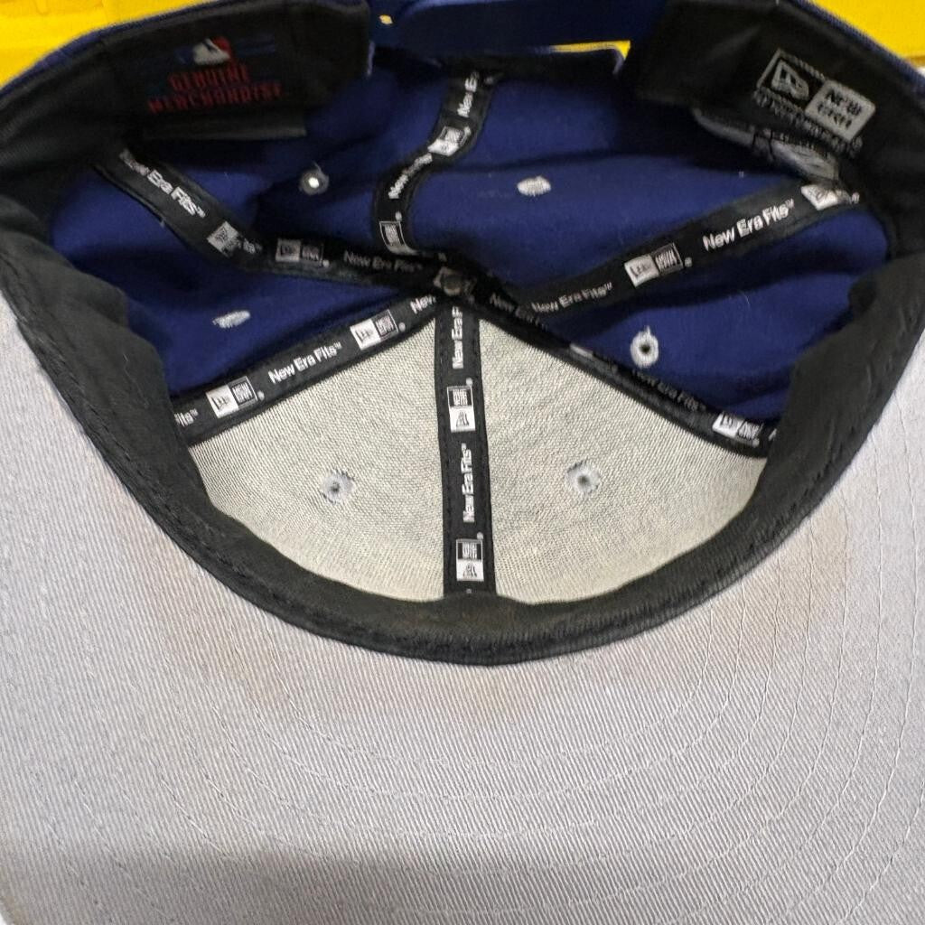 Los Angeles Dodgers New Era Snapback Hat Blue Gray MLB Baseball Cap