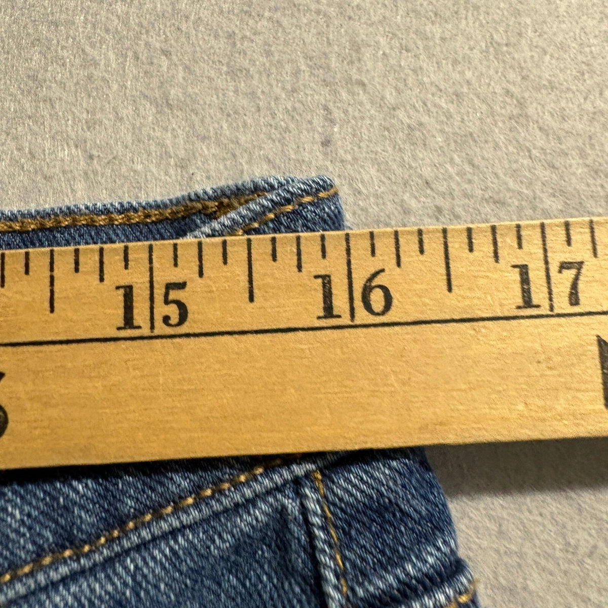 Gloria Vanderbilt Boyfriend Jeans Womens 8 Blue Denim Stretch Cuffed