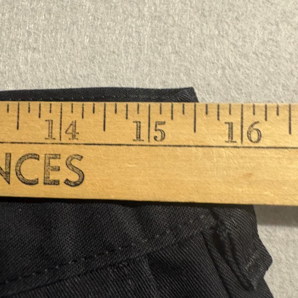 Dickies Mens Cargo Pants 32x30 Black Twill Workwear Utility Flat Front