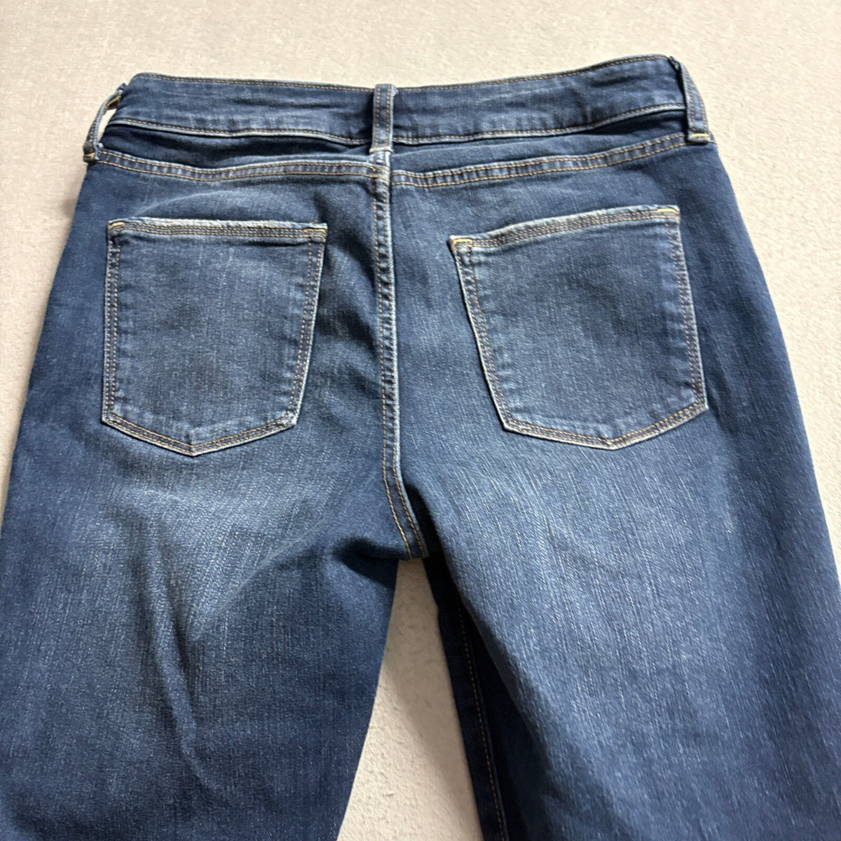 Arizona Jean Co Bootcut Jeans Womens Size 7 Mid Rise Blue Denim Stretch