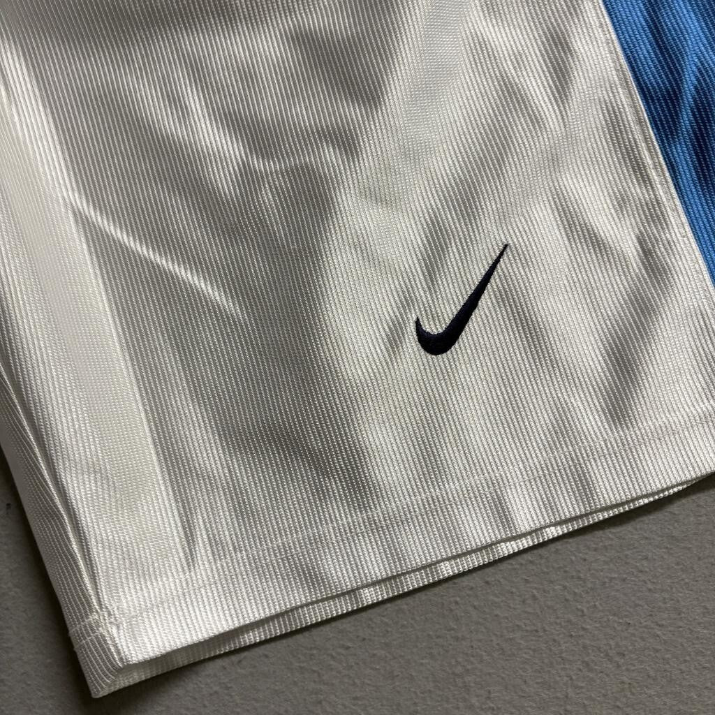Vintage Nike Made in Italy Baseball Jersey and Shorts Set Mens Small White Blue