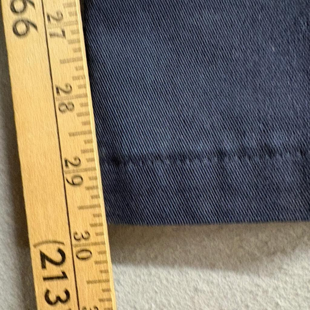 Dickies 874 Original Fit Work Pants Mens 31x31 Navy Blue Polyester Cotton Blend