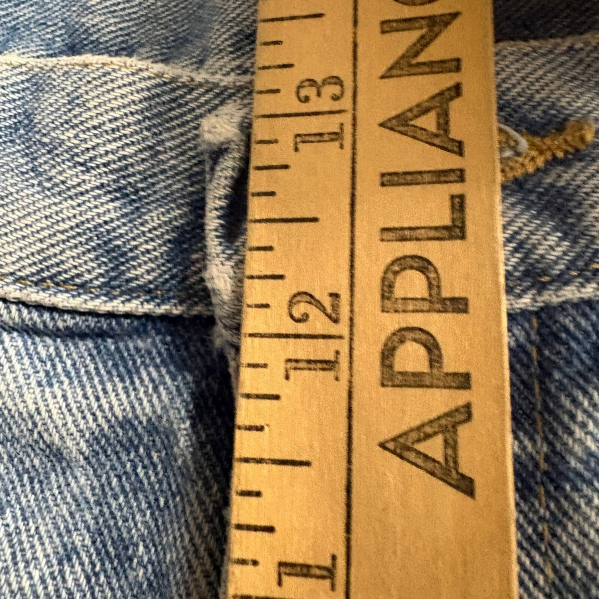 Wrangler Relaxed Fit Jeans Mens 42x32 Blue Light Wash Denim 97601SB Cotton Work