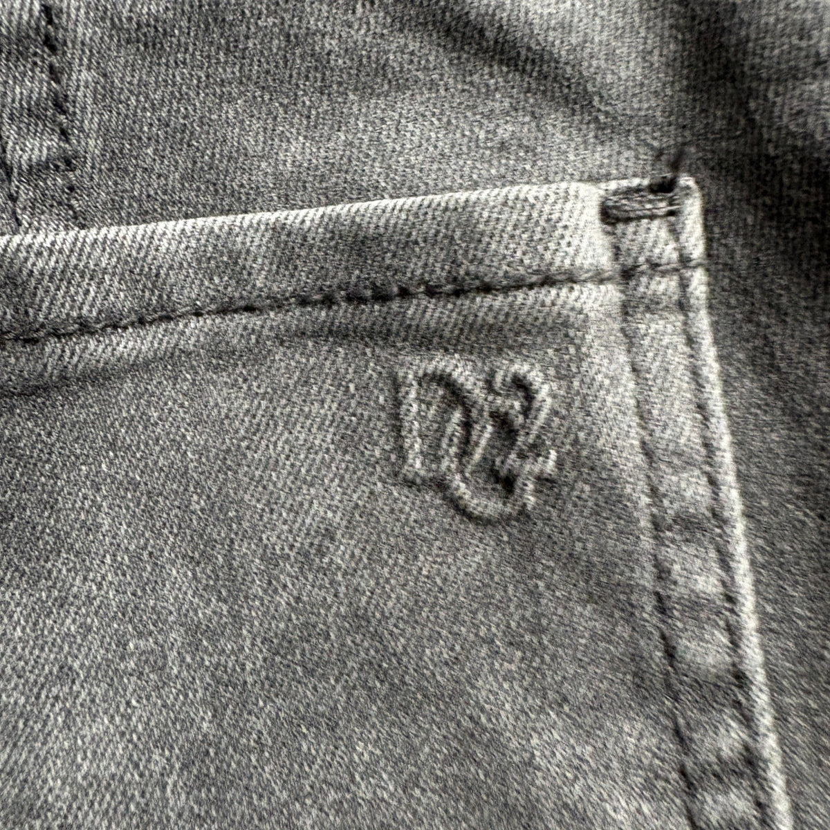 Diane Gilman DG2 Classic Stretch Denim Pants Womens Size 10T Gray Pull On Jeans