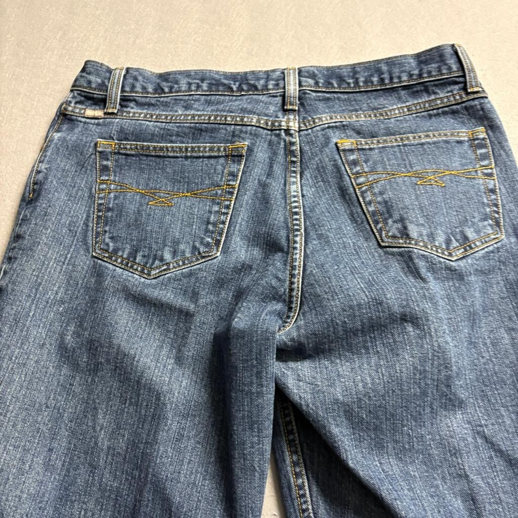 Cruel Girl Slim Jeans Womens 15 XLong Blue Denim Straight Leg High Rise Western