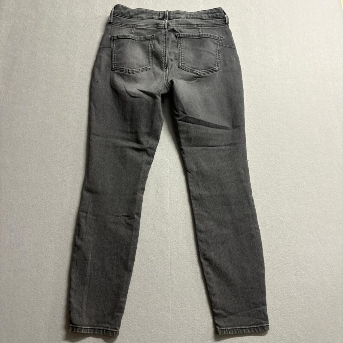 NYDJ Ami Uplift Skinny Jeans Womens 4 Gray Lift Tuck Denim Stretch
