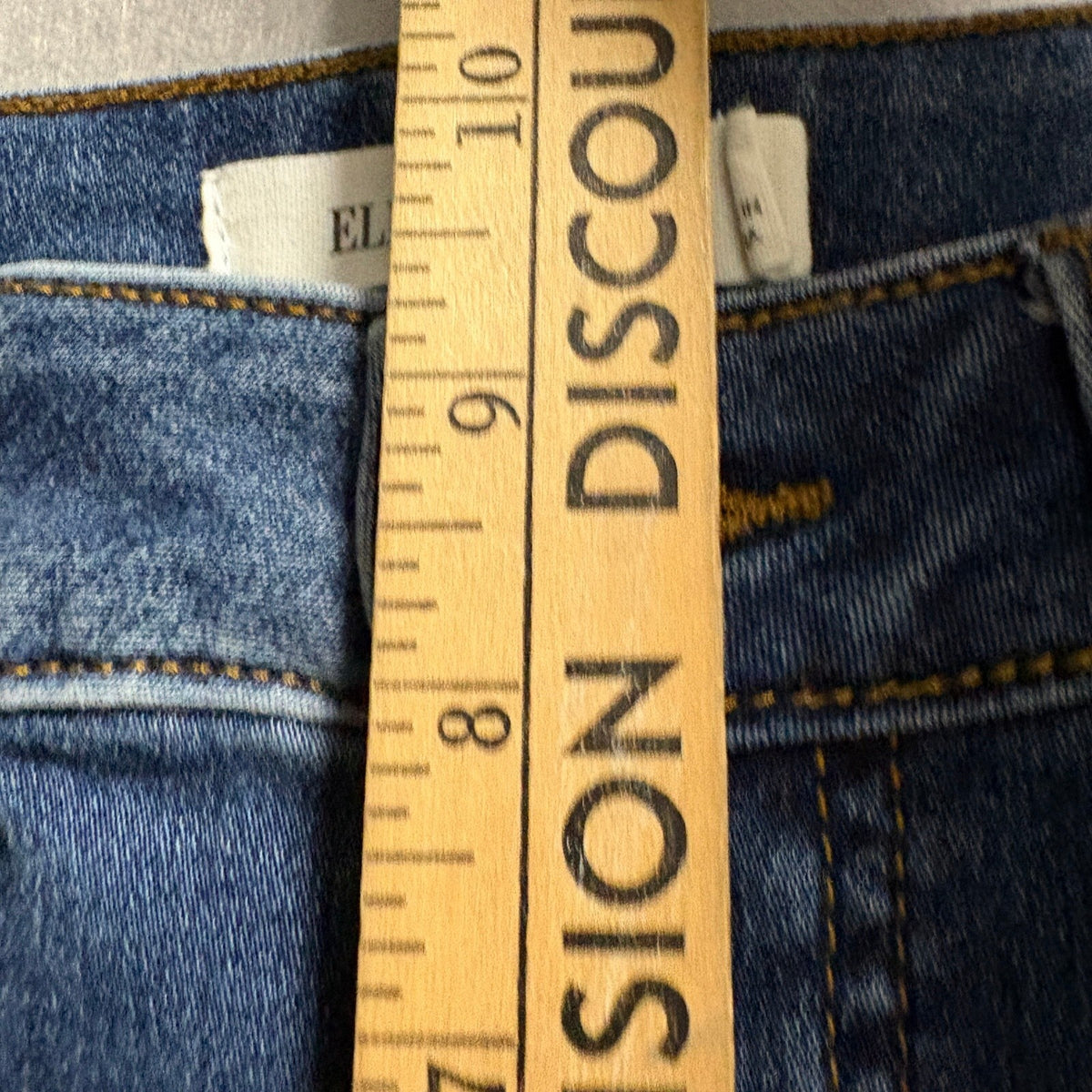Ellen Tracy Lizette Skinny Jeans Womens Size 4 Blue Stretch Denim Ankle Pants