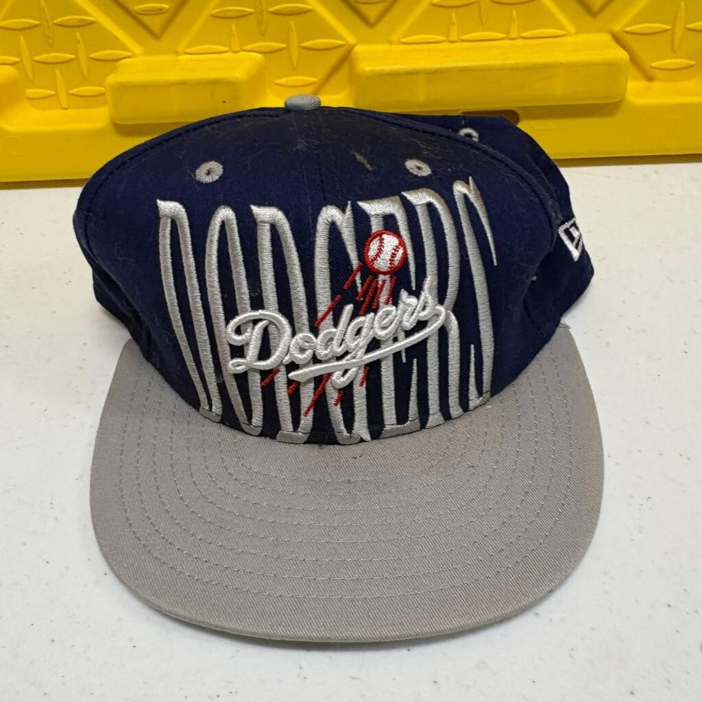 Los Angeles Dodgers New Era Snapback Hat Blue Gray MLB Baseball Cap