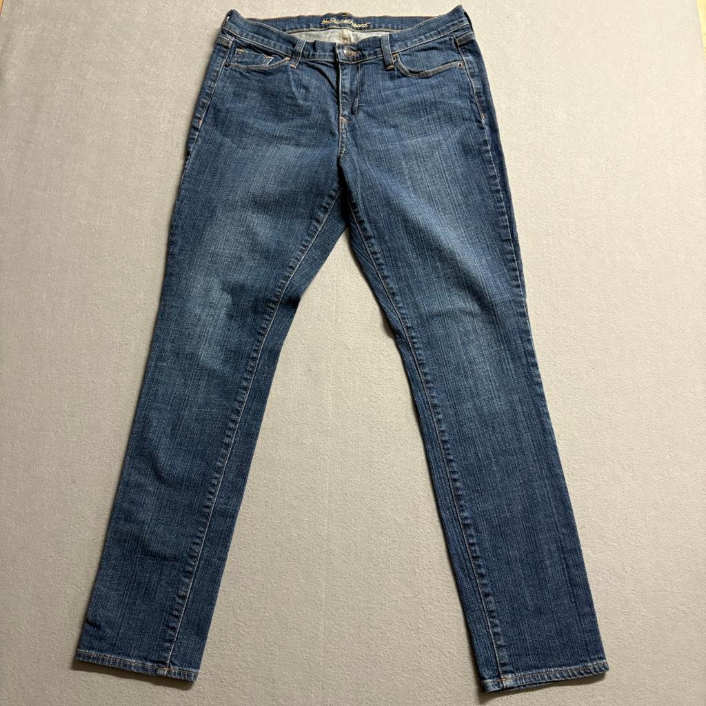 Old Navy The Sweetheart Jeans Womens 10 Regular Blue Denim Straight Leg Stretch