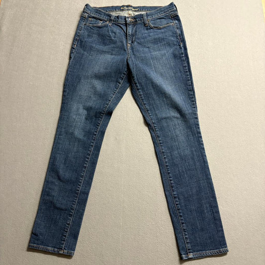 Old Navy The Sweetheart Jeans Womens 10 Regular Blue Denim Straight Leg Stretch