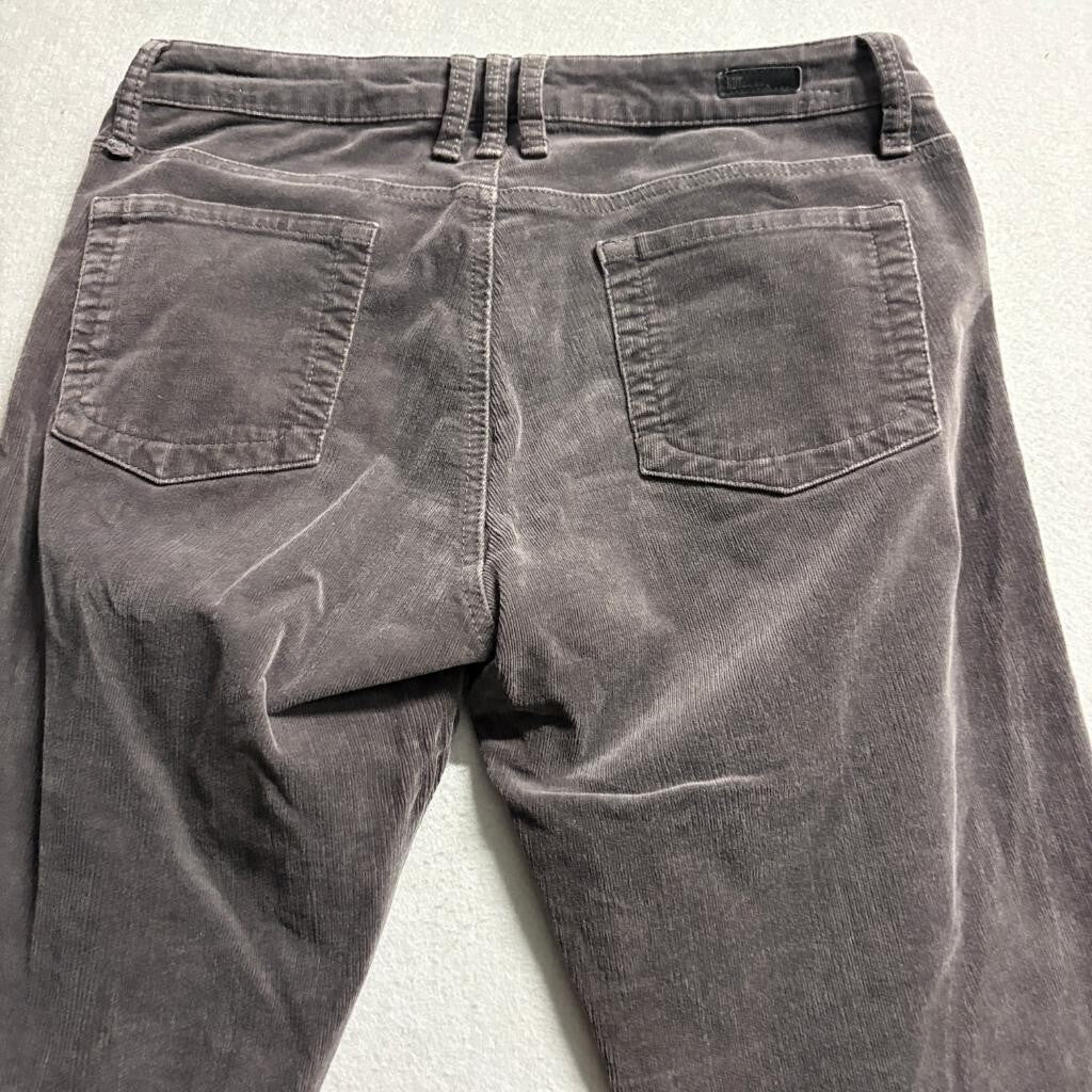Kut from the Kloth Corduroy Pants Womens 6 Gray Stretch Bootcut Flared