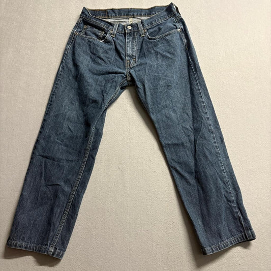Levis 559 Relaxed Straight Jeans Mens 31x32 Blue Denim Pants